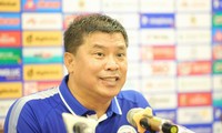 HLV Fegidero cho rằng lịch thi đấu dày đặc ảnh hưởng tới phong độ của U23 Philippines (ảnh Trọng Tài)