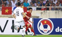 Tuyển Việt Nam giành vé dự VCK Asian Cup 2019 sau trận hòa hú vía với Afghanistan. Ảnh: Vnexpress