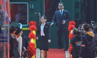 Những bóng hồng tháp tùng nhà lãnh đạo Kim Jong Un ở Việt Nam