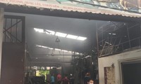 Cảnh tan hoang sau vụ cháy 8 người chết và mất tích ở Trung Văn