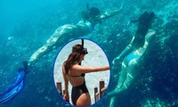 ‘Thiên thần’ Brazil hút hồn với bikini cut-out sexy tại Maldives