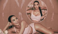 Kim Kardashian tung ảnh nội y ‘hường phấn’ đón Valentine