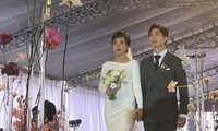 Công Phượng tổ chức tiệc cưới lần ba tại quê nhà