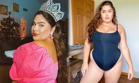 Người đẹp ngoại cỡ lọt top 12 Hoa hậu Trái đất Mỹ 2021