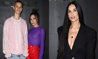 Demi Moore ‘thả rông’ ở tuổi 60 không nổi bằng mẹ con Victoria Beckham kín bưng