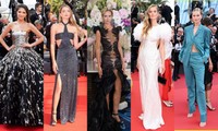 Cannes ngày 5: Nữ người mẫu quý tộc Anh mặc váy xuyên thấu lộ nội y phản cảm