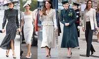 Ngắm những trang phục đẹp thanh lịch của &apos;Biểu tượng thời trang Hoàng gia&apos; - Công nương Kate