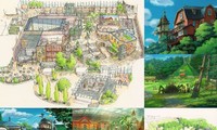 Công viên hoạt hình Studio Ghibli hé lộ những phác thảo đầu tiên