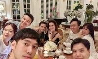 Giữa tin đồn tình cảm, Liz Kim Cương gây chú ý khi xuất hiện trong tiệc sinh nhật Trịnh Thăng Bình 
