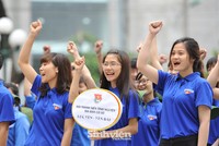 Thanh niên cùng hành động chào mừng 91 năm thành lập Đảng quang vinh
