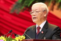 Tổng Bí thư, Chủ tịch nước: 'Không thế lực nào có thể ngăn cản nổi dân tộc ta đi lên'