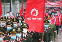 Sinh viên Hà Nội hào hứng tham gia hiến máu trong ngày hội Chủ Nhật Đỏ 2021