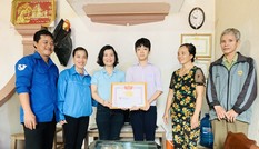Nam sinh lớp 9 dũng cảm cứu hai bạn học sinh bị rơi xuống dòng nước lũ
