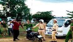 Khởi tố nghi phạm chém 3 cảnh sát trọng thương