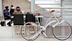 Xe đạp không nan hoa, gập nhỏ như chiếc ô