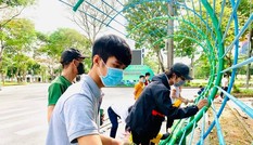 Khánh thành “Không gian xanh” của sinh viên Ký túc xá ĐHQG TP. HCM