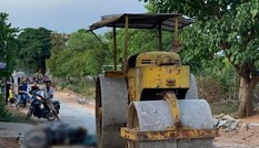 Nữ công nhân bị xe lu cán tử vong tại công trường