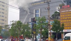 Cháy khách sạn cao tầng ở Vinh
