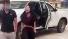 Người phụ nữ lột đồ chửi bới trước cổng đền Cuông làm đơn tố cáo 'bị xúc phạm'