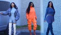 Loạt trang phục bó sát khiến Kim Kardashian như quả bóng căng phồng