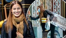 Bạn gái Brad Pitt rạng ngời với nụ cười tỏa nắng