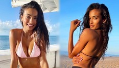 Mỹ nhân lai Kelly Gale thả dáng nuột nà với bikini