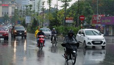 Bắc Bộ chiều tối mai mưa dông tăng cường