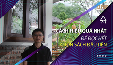 Cách nào để đọc hết cuốn sách đầu tiên?
