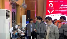 Lần đầu tiên Chủ nhật Đỏ đến với trường ĐH Công nghệ Giao thông Vận tải