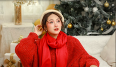 Ngắm nhìn bộ ảnh Giáng sinh ấm áp của nữ sinh Sơn La