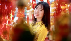 Rực rỡ sắc vàng với bộ ảnh áo dài Việt Nam đón Tết của du học sinh tại Mỹ