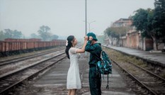 Bộ ảnh ‘Tiễn người yêu lên đường nhập ngũ’ của đôi bạn đến từ Quảng Ninh