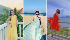 Hàng loạt mỹ nhân V-biz thi nhau diện, chiếc đầm lụa này có gì mà đặc biệt đến vậy?