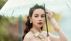 Mang thai đến gần ngày sinh, Hồ Ngọc Hà mới lần đầu tiên công khai bụng bầu