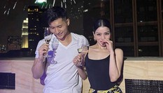 Không còn che giấu, Lệ Quyên công khai đăng ảnh đón năm mới cùng người tình tin đồn
