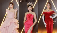 Ngắm Hoa hậu Đỗ Thị Hà và dàn cựu Hoa hậu khoe dáng xinh như mộng trên thảm đỏ