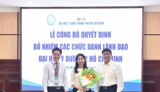 Giám đốc Bệnh viện ĐH Y Dược làm Hiệu trưởng trường ĐH Y Dược TP. HCM
