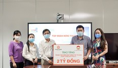 Tập đoàn Hưng Thịnh tặng 2 tỷ đồng cho Trung tâm Kiểm soát bệnh tật TPHCM