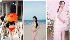 Cuộc chạy đua của các bà bầu nóng bỏng, gợi cảm nhất V-biz khiến cư dân mạng xuýt xoa