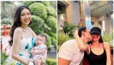 Á hậu Thúy Vân khoe “thiên thần”, cư dân mạng lại “sốt” với đôi bàn tay nhỏ “thần thánh“