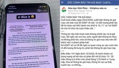 Điểm nhấn giáo dục: Giả mạo văn bản Sở GD&ĐT để trêu đùa, học sinh bị xử phạt 3,75 triệu
