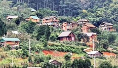Tháo dỡ 12 căn nhà kiên cố tại ngôi làng 'mọc' chui trên đất rừng