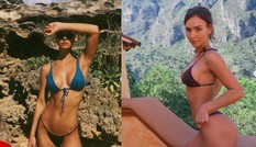 Chân dài 9x gây chao đảo với bikini nhỏ xíu