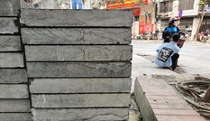 Đá nứt, đá quét nước xi măng