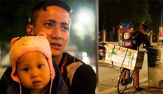 Ông bố địu con nhặt rác ở Hà Nội từng bị dân mạng “bóc phốt” giờ ra sao?