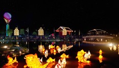 Cư dân Vinhomes Smart City được thưởng ngoạn lễ hội đèn lồng mỗi ngày