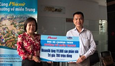 Người lao động Vinamilk góp ngày lương, hỗ trợ miền Trung mùa bão lũ gần 4 tỷ đồng