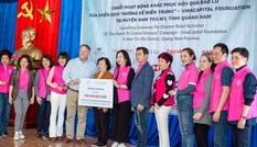 Nu Skin Việt Nam và nhà phân phối hỗ trợ chương trình ‘Hướng về miền Trung’