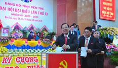 Ông Phan Văn Mãi tái đắc cử Bí thư Tỉnh ủy Bến Tre 