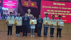 Thanh Hoá vươn lên thứ 5 số học sinh giỏi quốc gia THPT